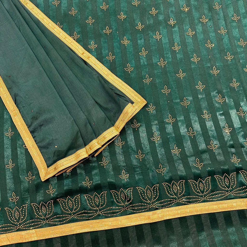 Unstitched Soft Sateen Crepe Suit