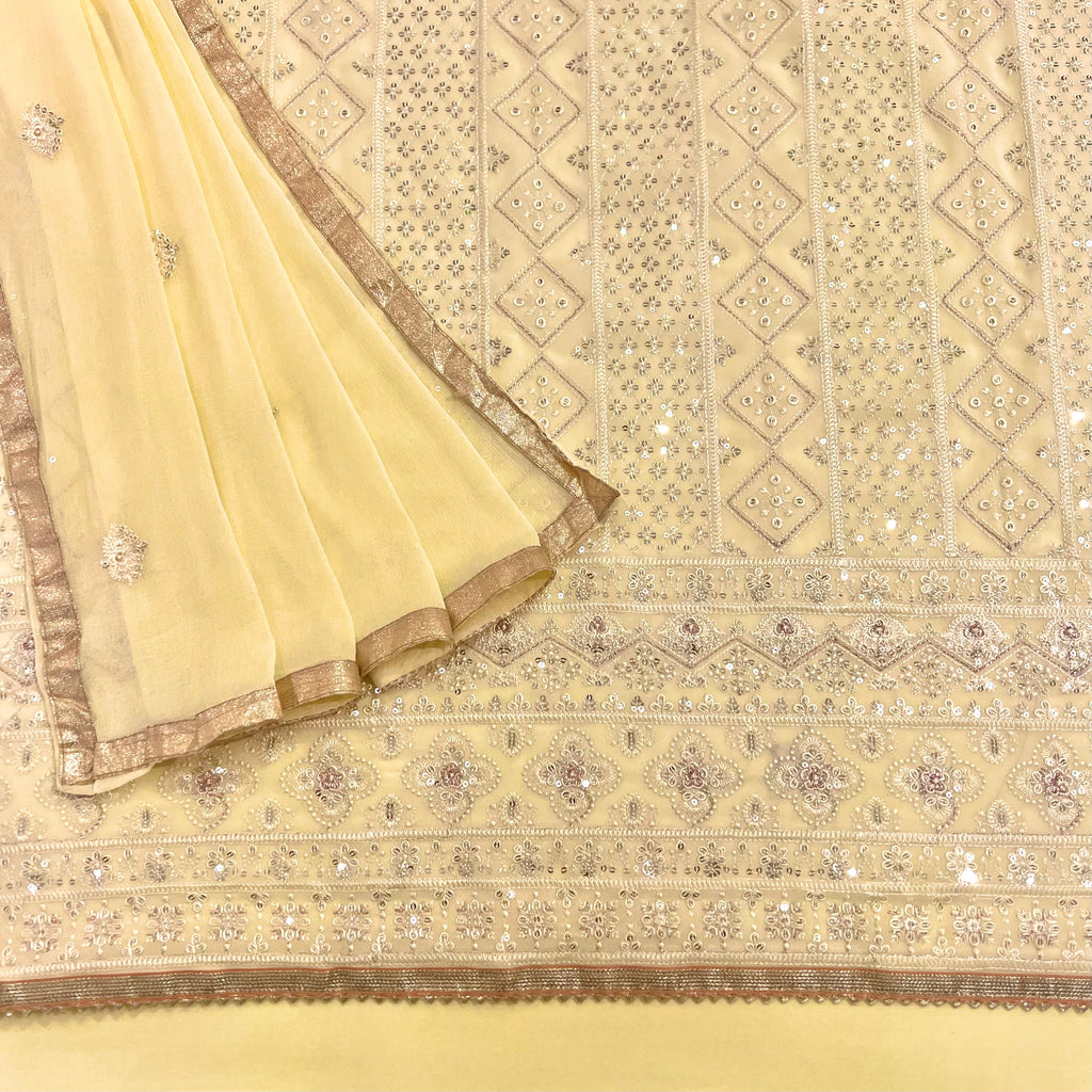Soft Unstitched Georgette Suit