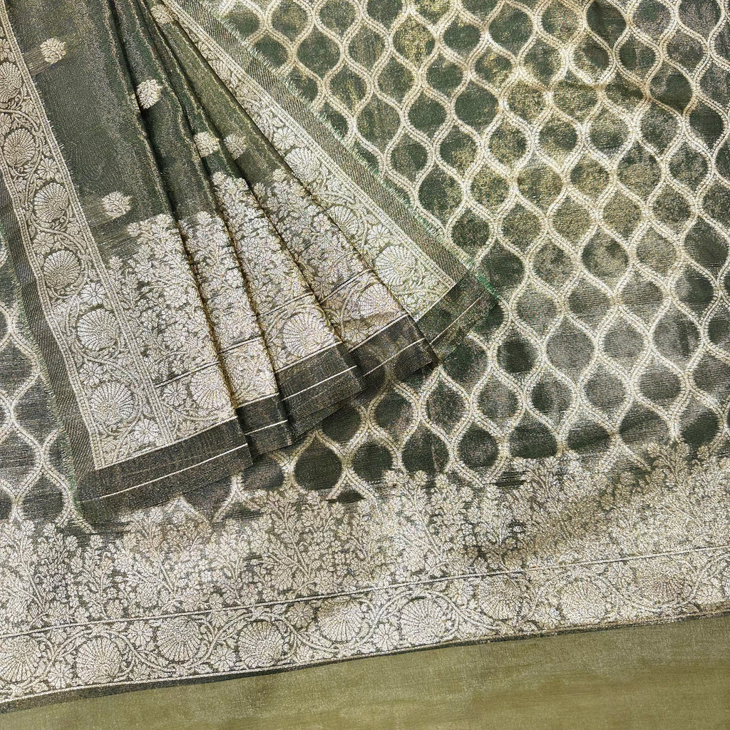 Unstitched Soft Faux Benarsi Silk Suit (D74)