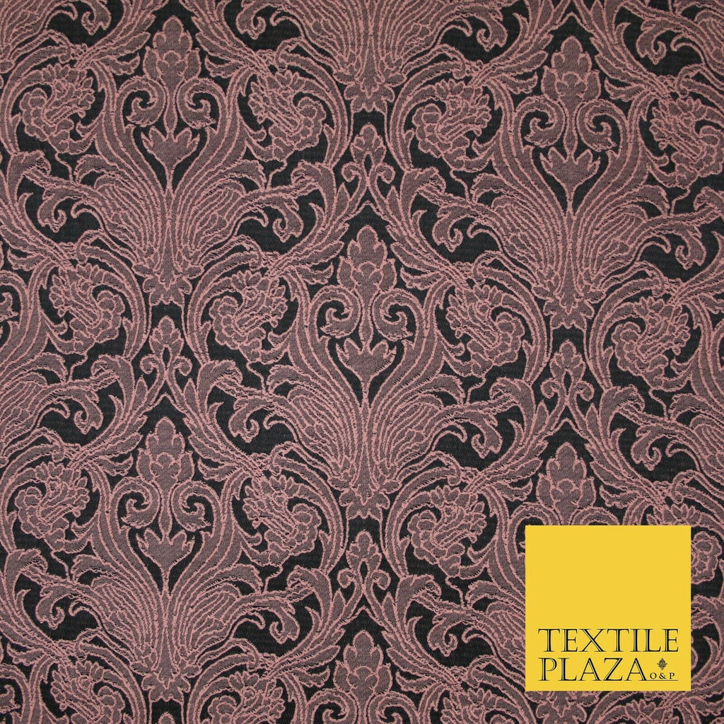 Large Ornate Damask Ornamental Textured Fancy Brocade Jacquard Dress Fabric