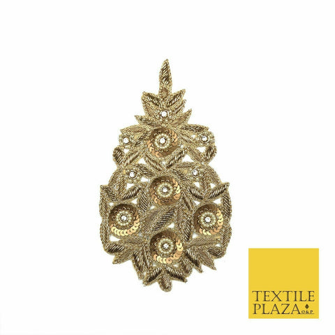 White Silver Pearl Beaded Trimming Border Ribbon Ethnic Gota Edging X304