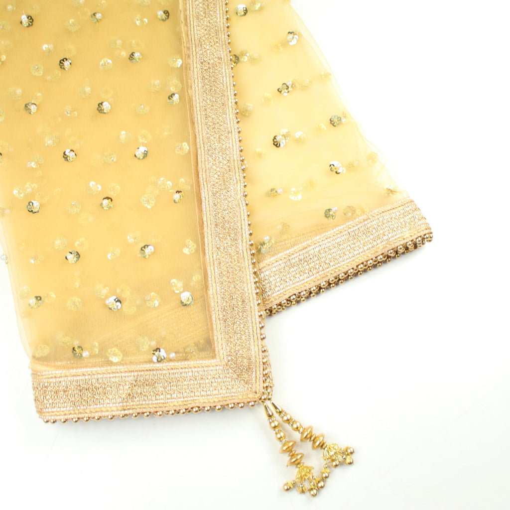 THE DONNA DUPATTA - GOLD