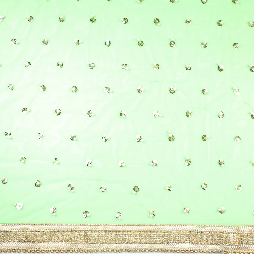 THE DONNA DUPATTA - GREEN