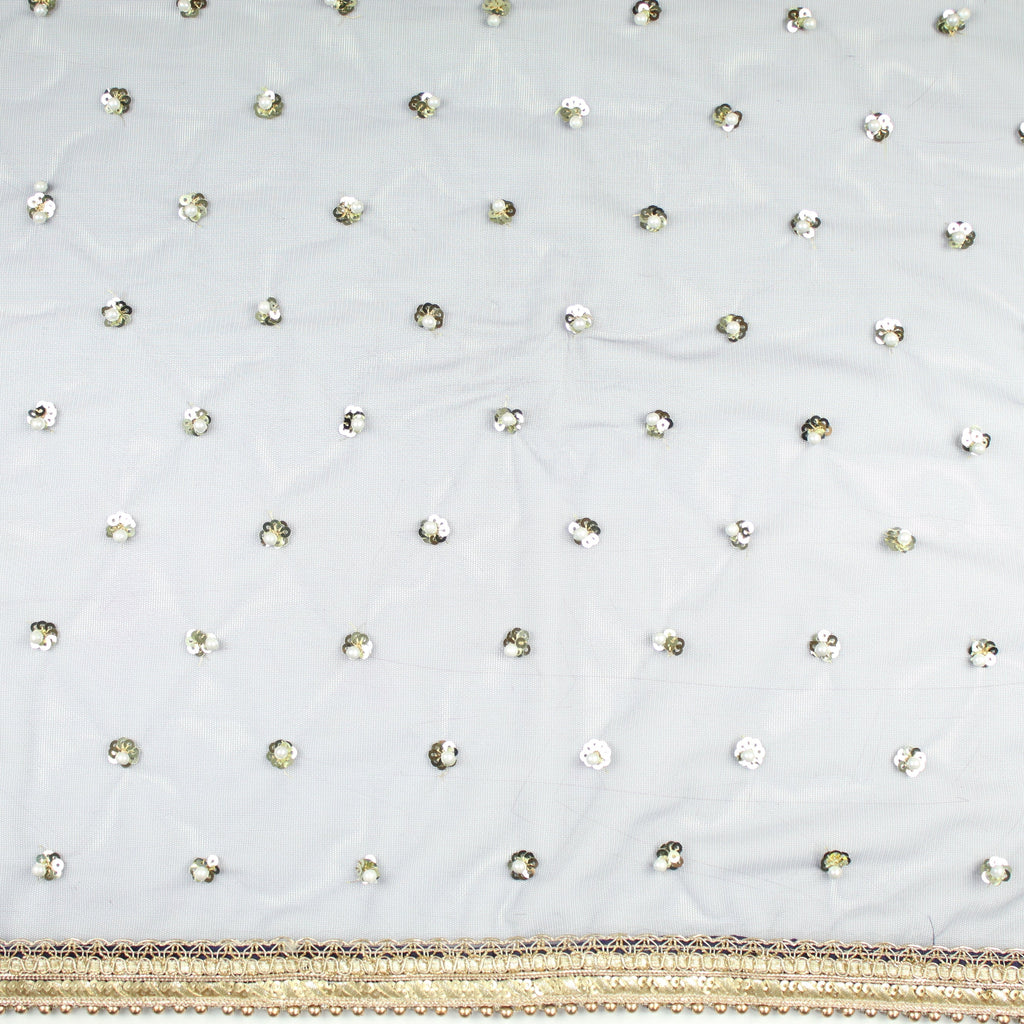 THE DONNA DUPATTA - NAVY BLUE