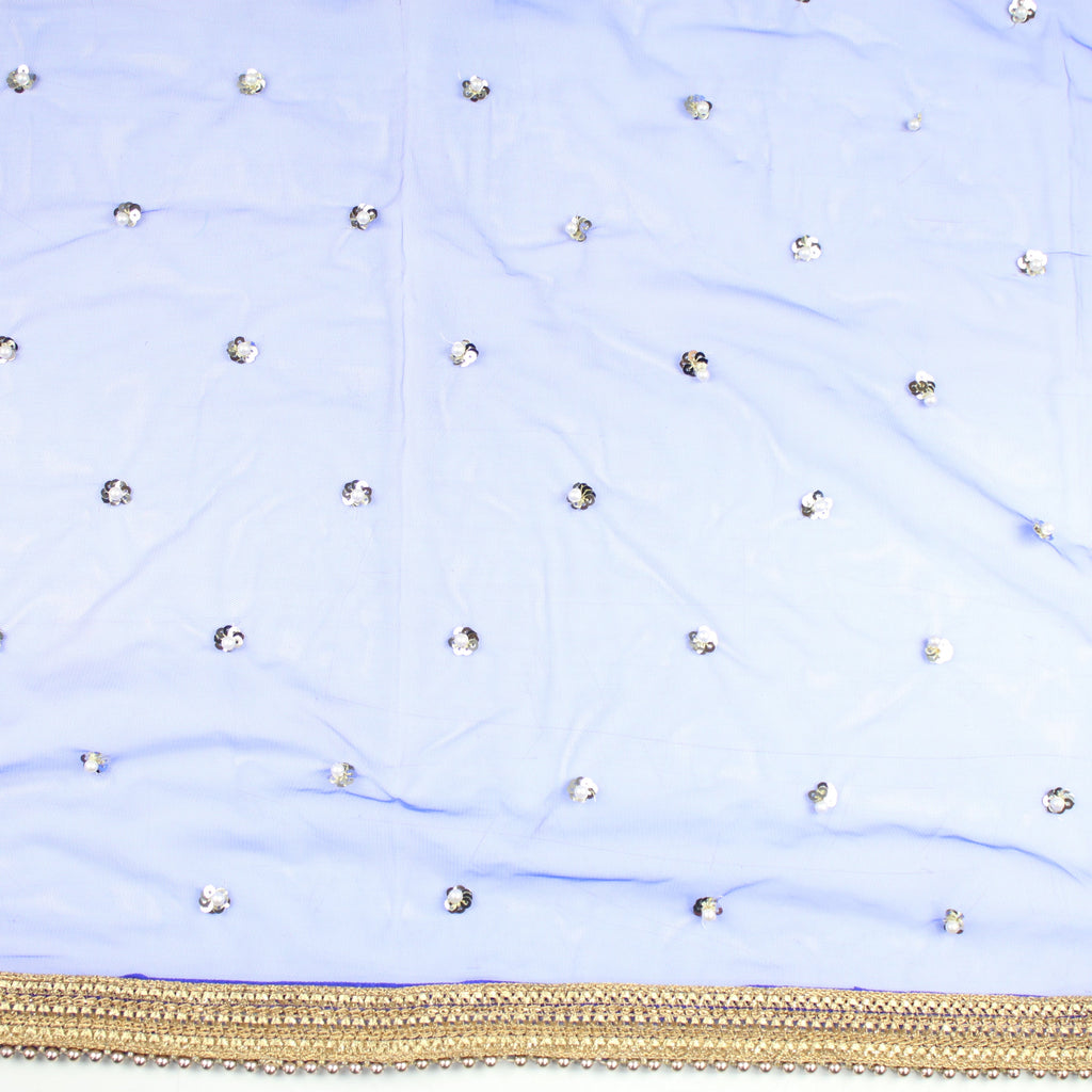 THE DONNA DUPATTA - ROYAL BLUE