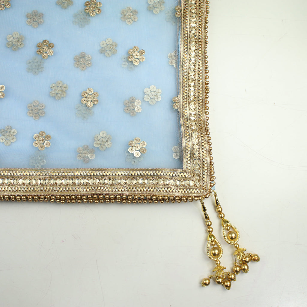 THE ELISHA DUPATTA - BABY BLUE