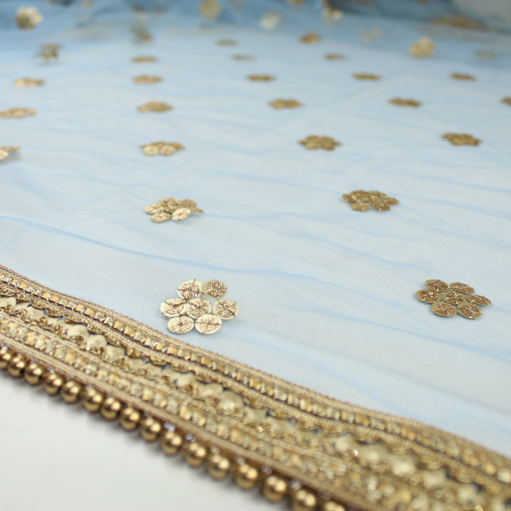 THE ELISHA DUPATTA - BABY BLUE