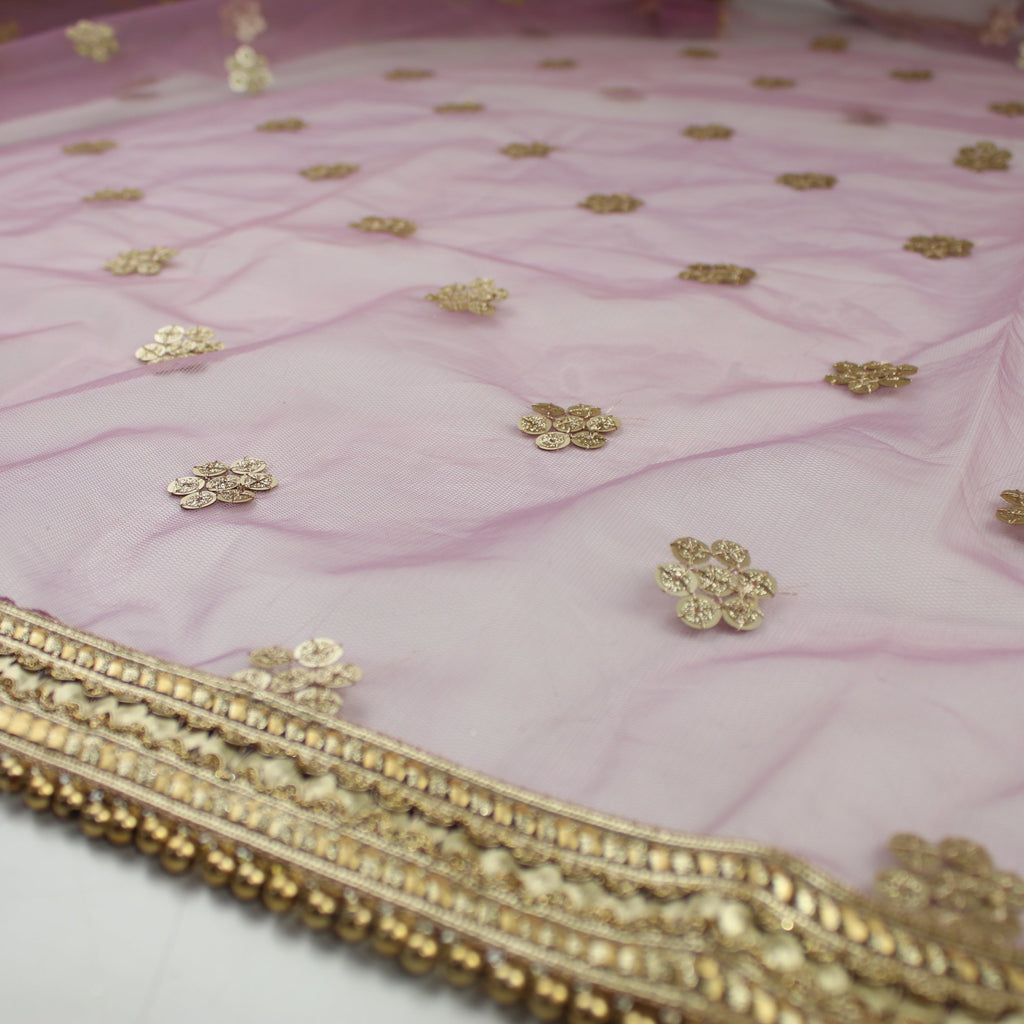 THE ELISHA DUPATTA - MAUVE