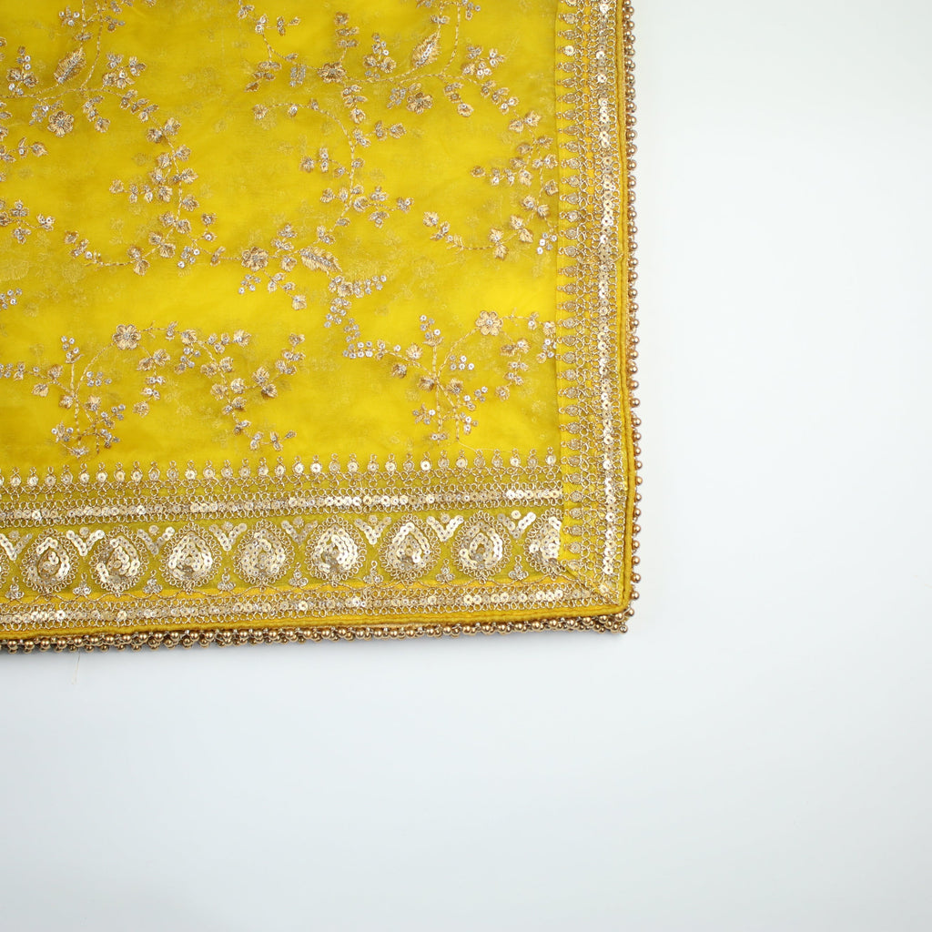 THE KAVYA DUPATTA - YELLOW