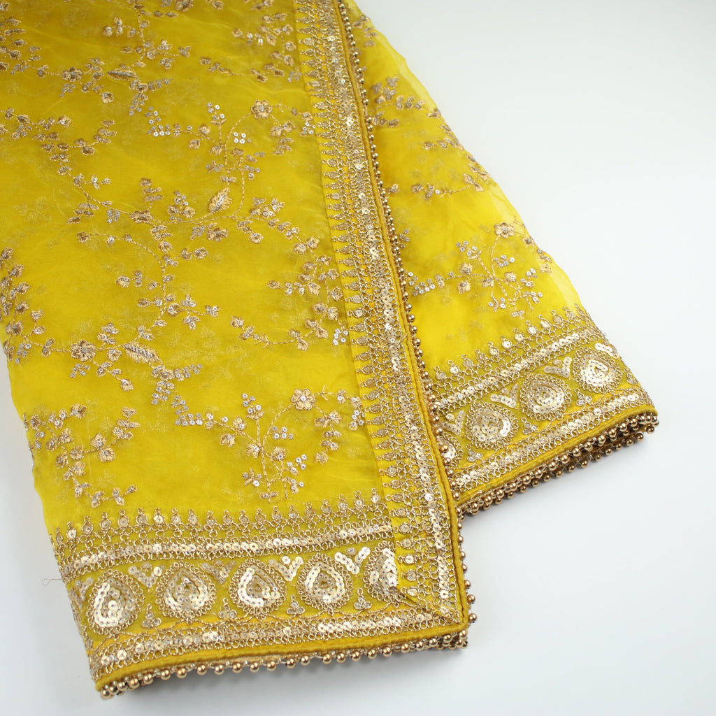 THE KAVYA DUPATTA - YELLOW