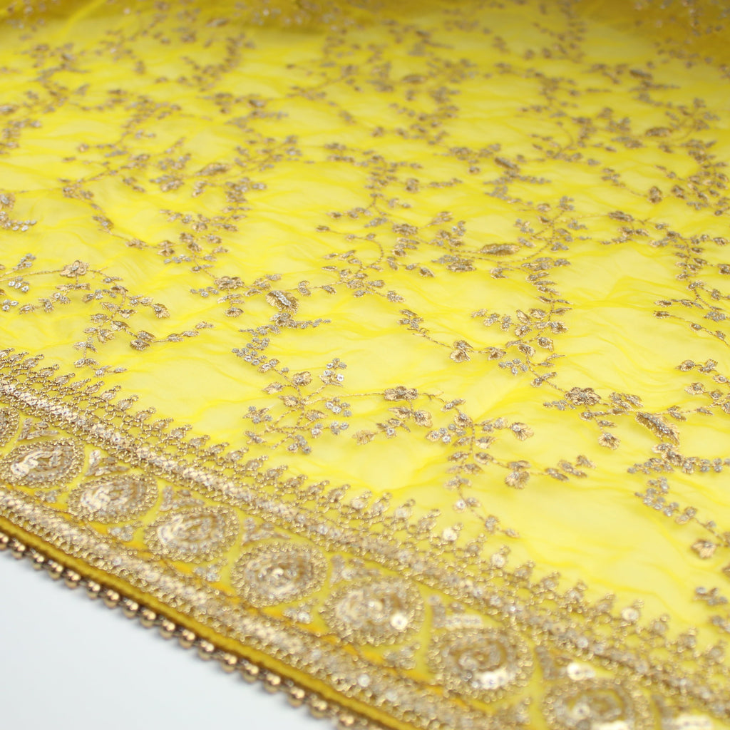 THE KAVYA DUPATTA - YELLOW