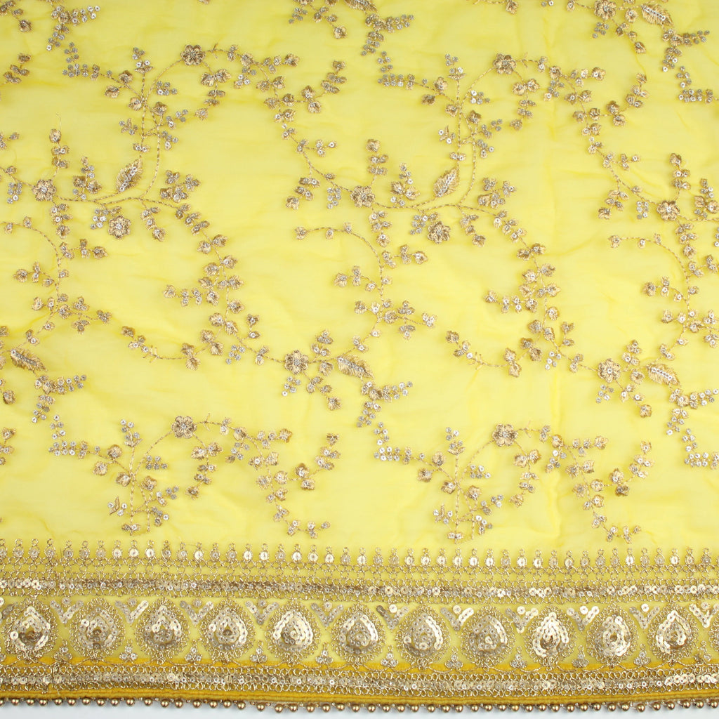THE KAVYA DUPATTA - YELLOW