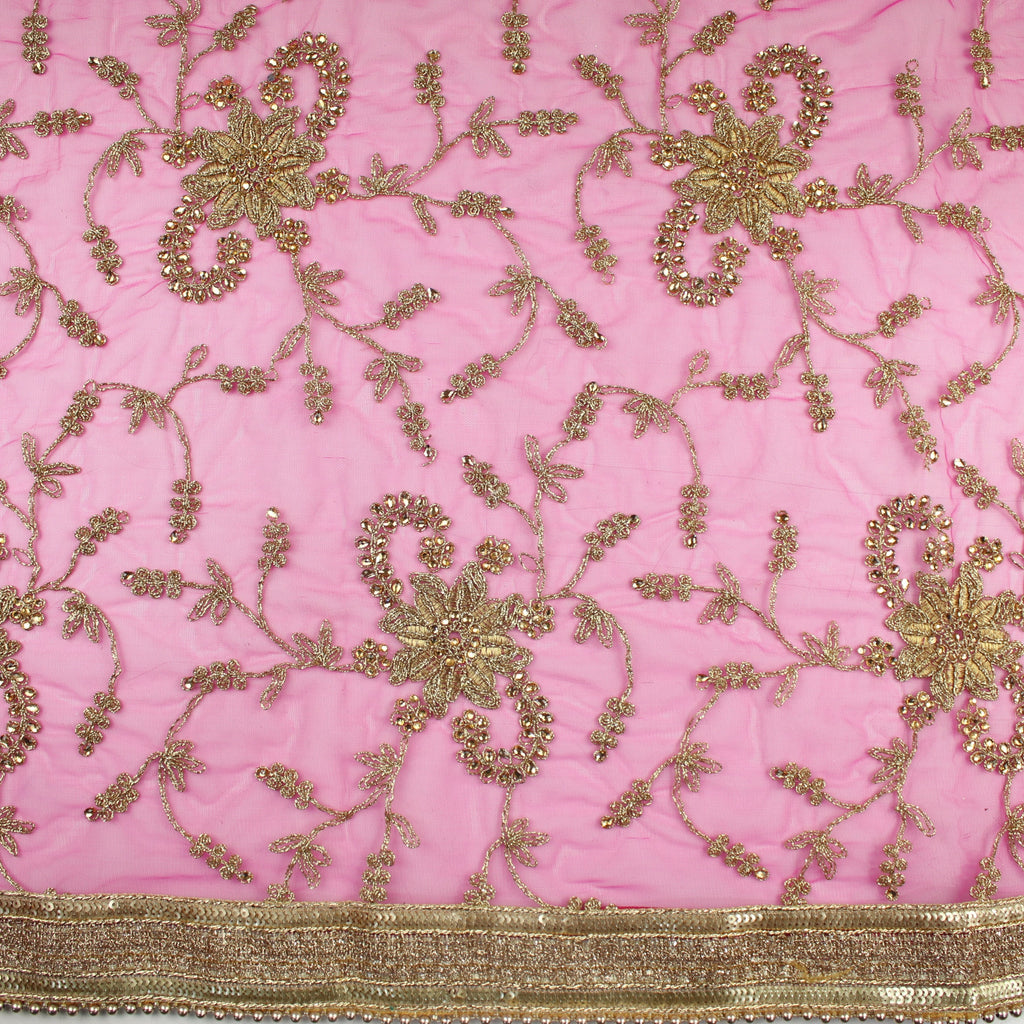 THE MIA DUPATTA - CERISE PINK