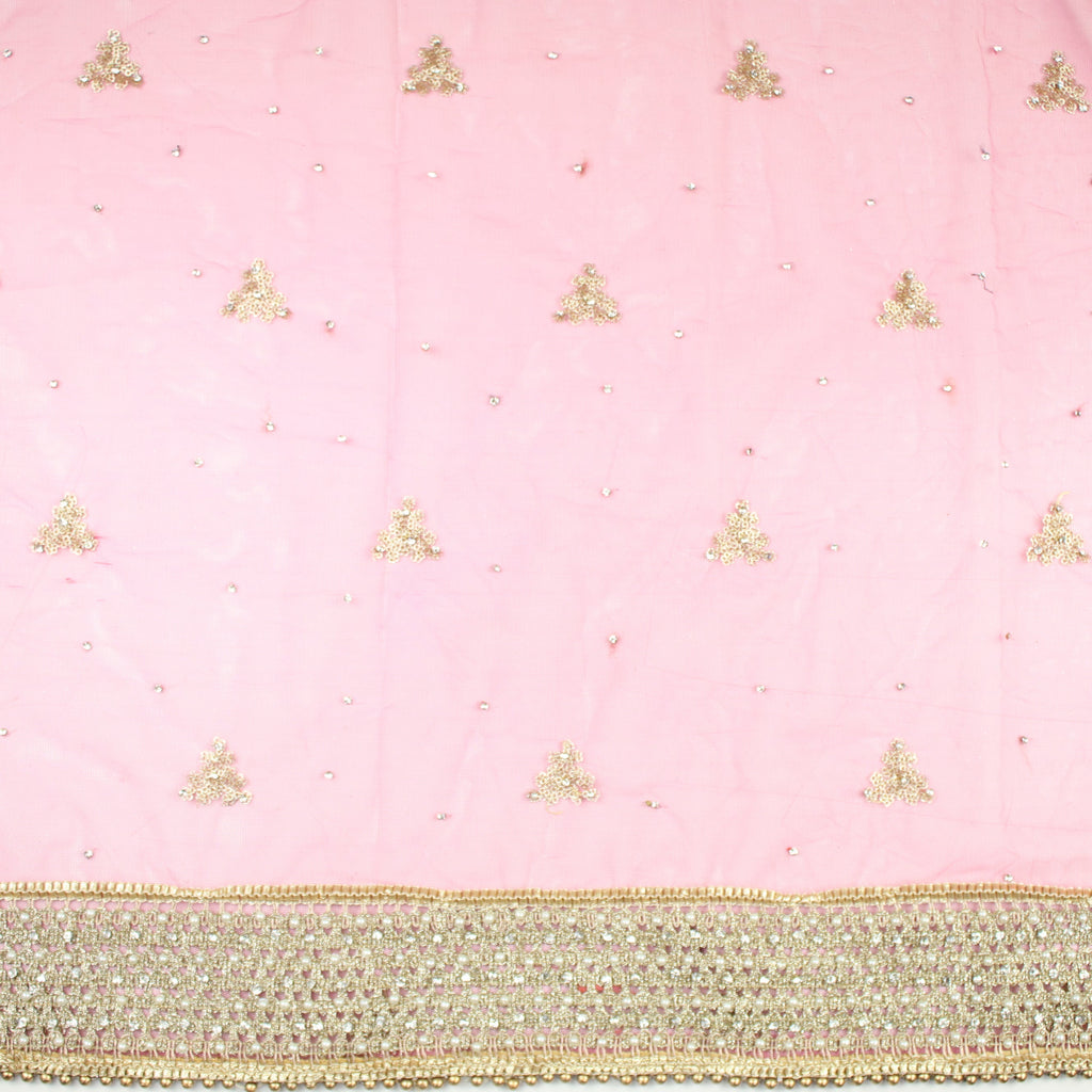 THE RHEA DUPATTA - CERISE PINK