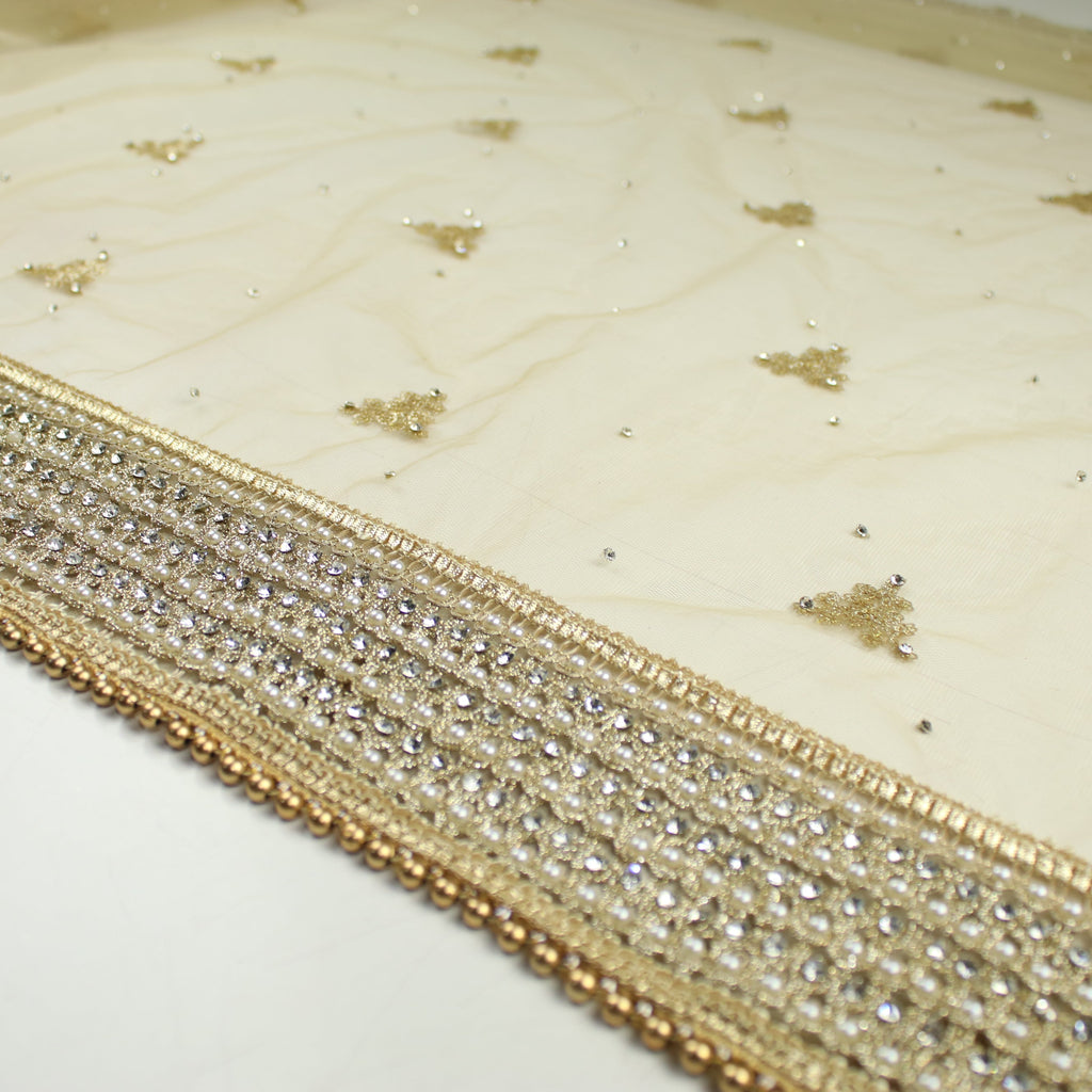 THE RHEA DUPATTA - GOLD