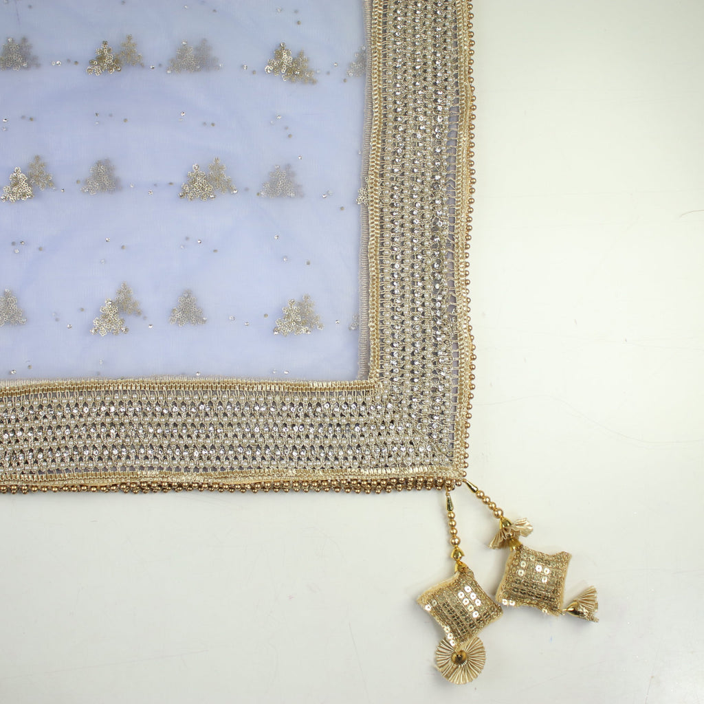 THE RHEA DUPATTA - LILAC