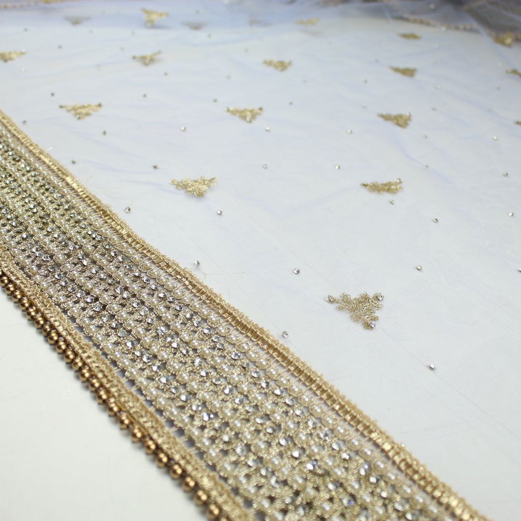 THE RHEA DUPATTA - LILAC