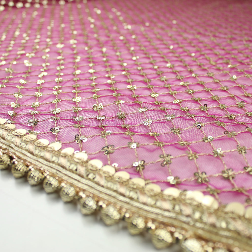 THE SHREYA DUPATTA - PLUM