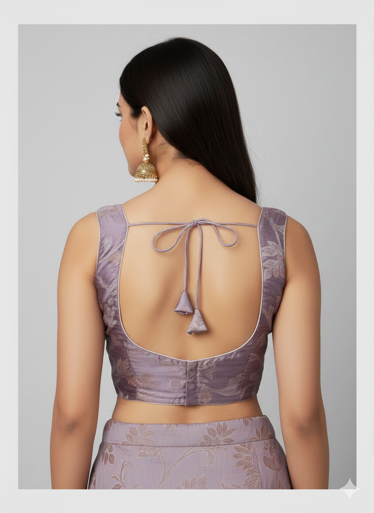 DUSTY LAVENDER | PURE SILK | BLOUSE