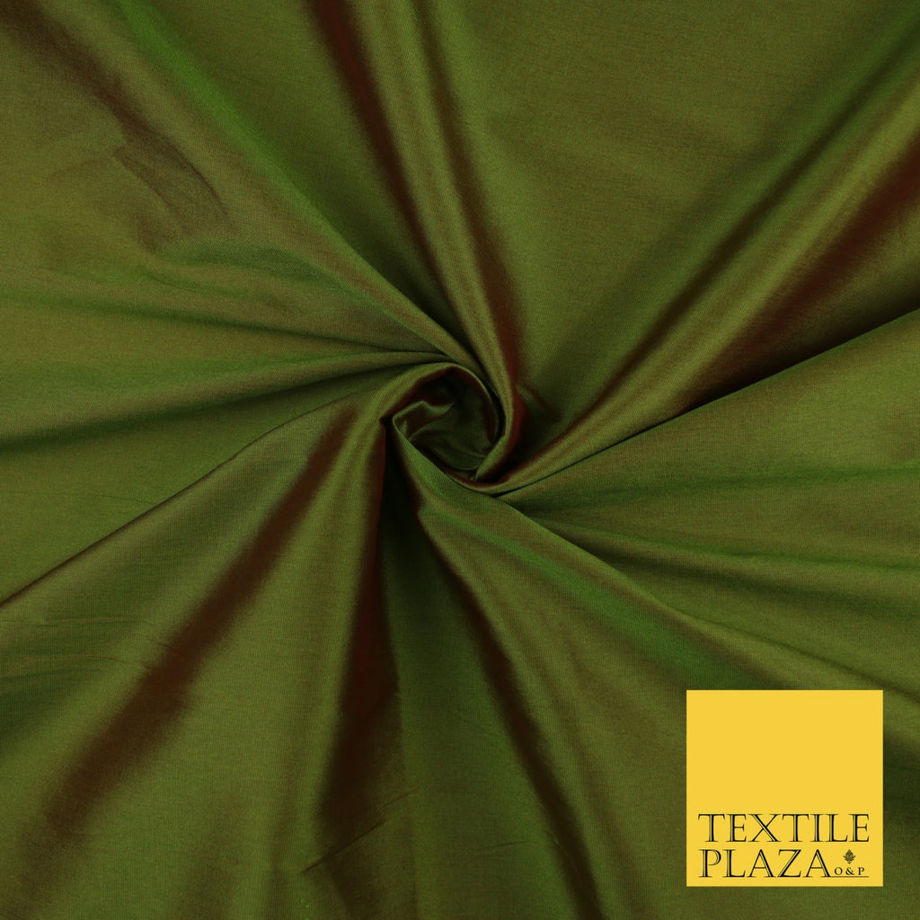 Over 35 Colours - Two Tone Shot Faux Matte Silk TAFFETA Dress Fabric Material