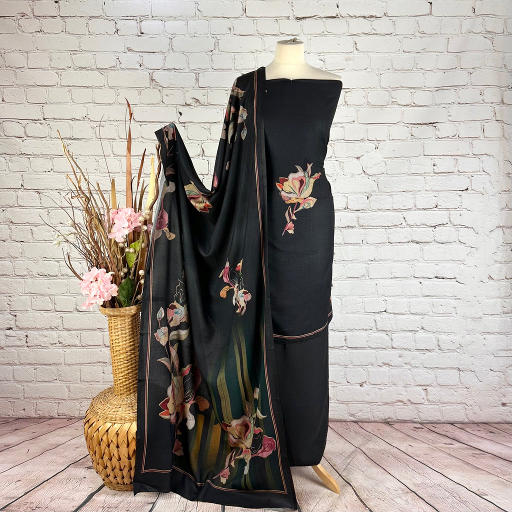 Digital Floral Garam Suit (V5)