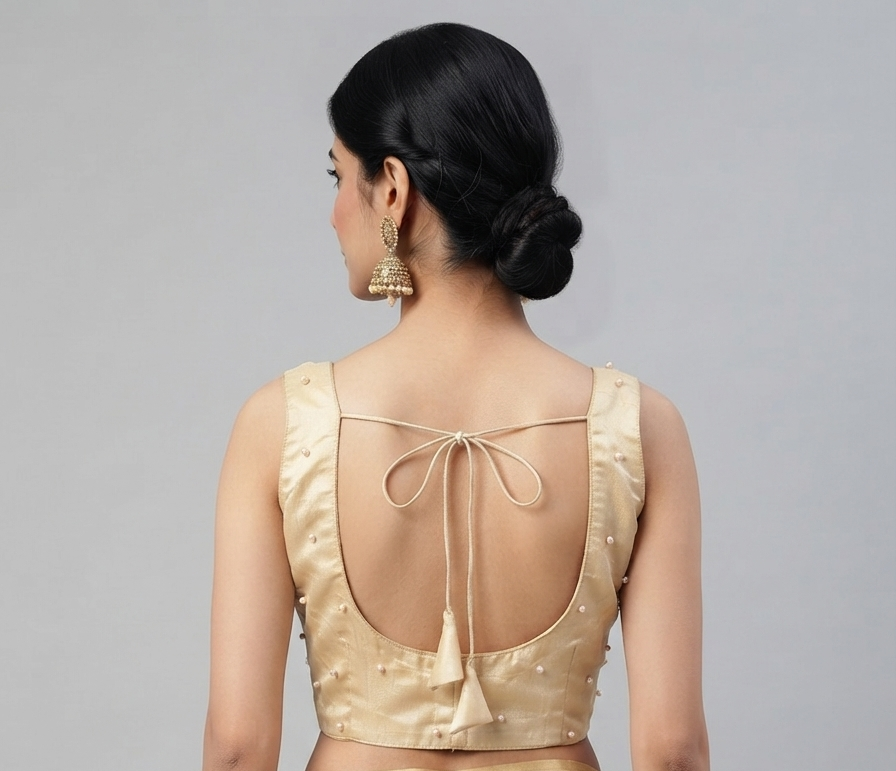 GOLD | NET | BLOUSE