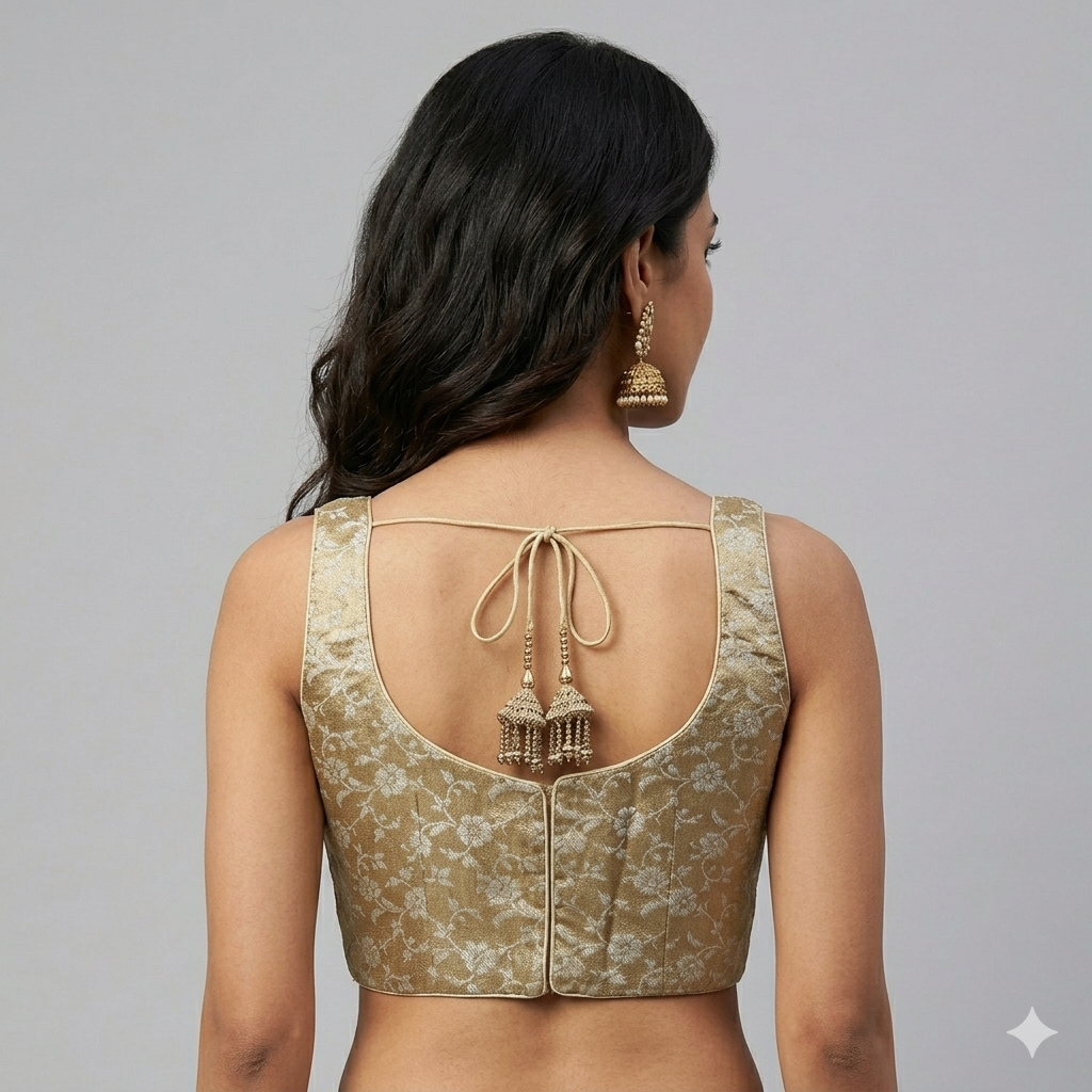 GOLD | BROCADE | BLOUSE