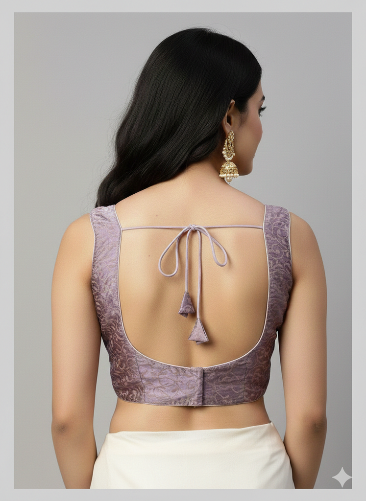 DUSTY LAVENDER | PURE SILK | BLOUSE