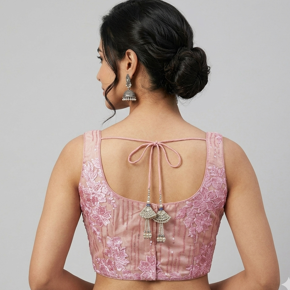 PINK | LACE | BLOUSE