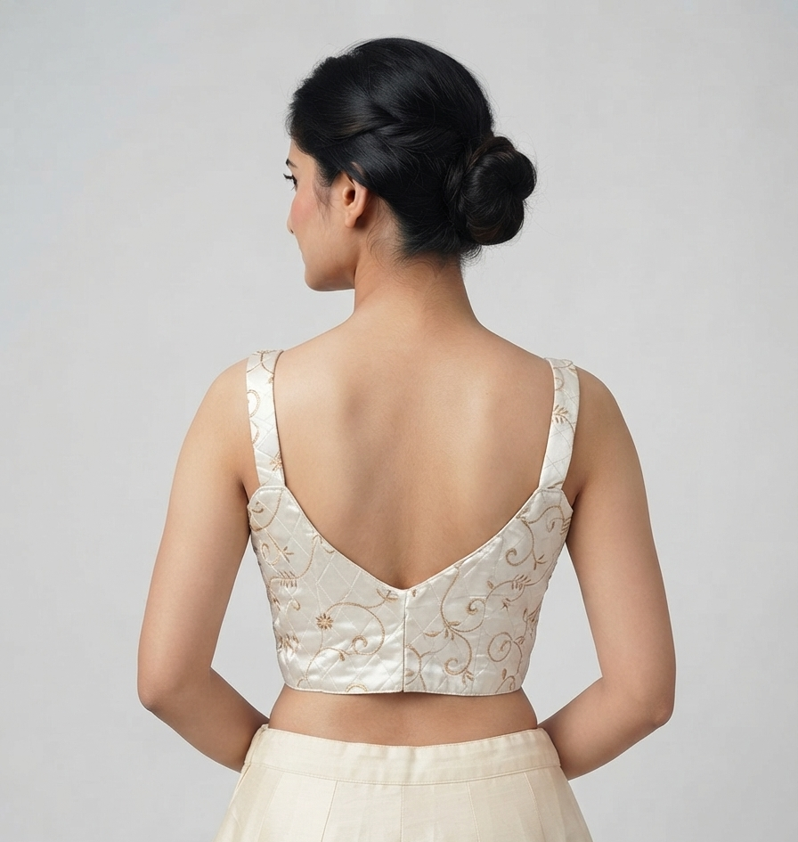 WHITE | PURE SILK | BLOUSE
