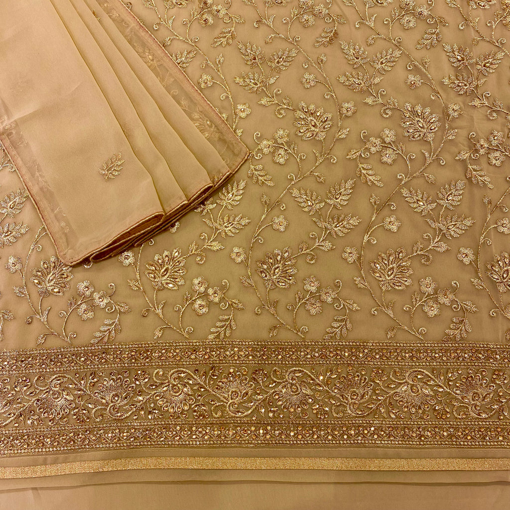 Unstitched Soft Georgette Suit (D65)