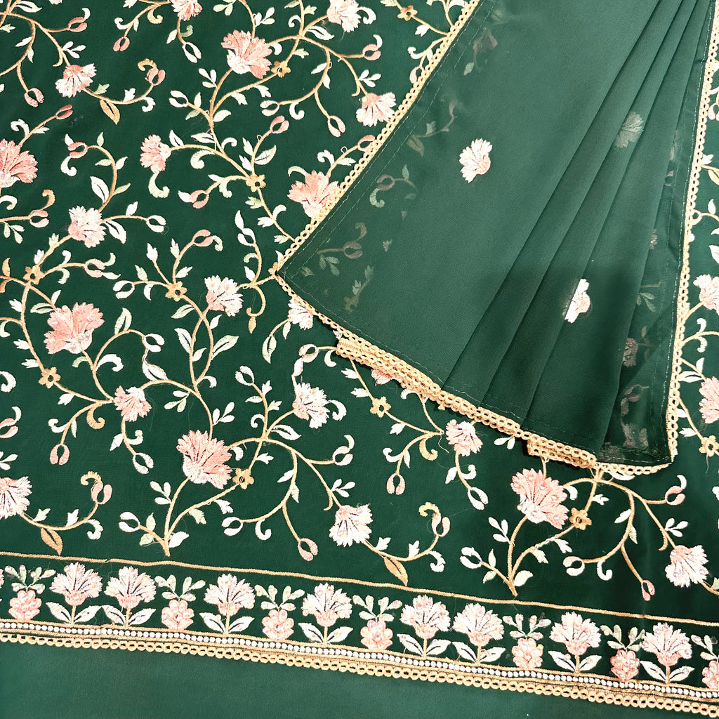 Unstitched Soft Georgette Suit