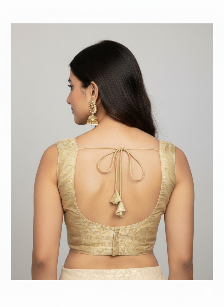 PALE GOLD | PURE SILK | BLOUSE