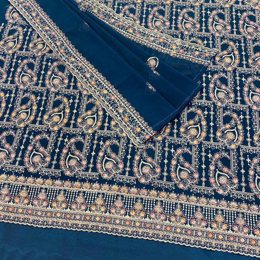 Unstitched Soft Georgette Suit