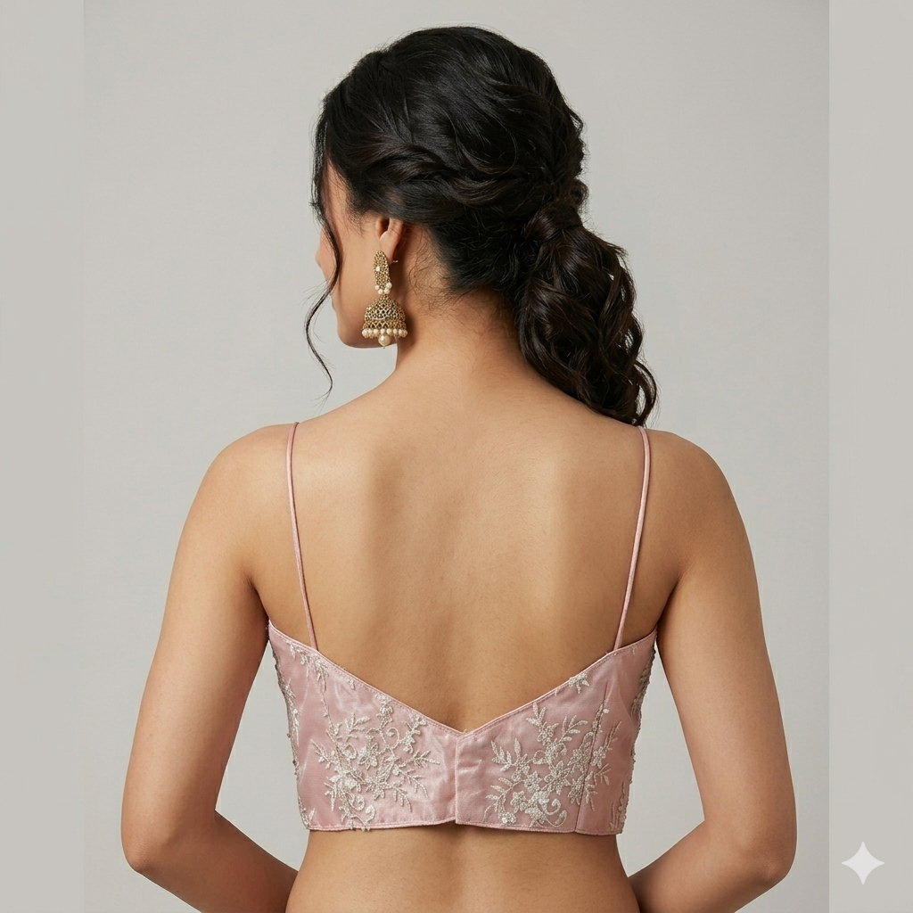 PINK | NET | BLOUSE
