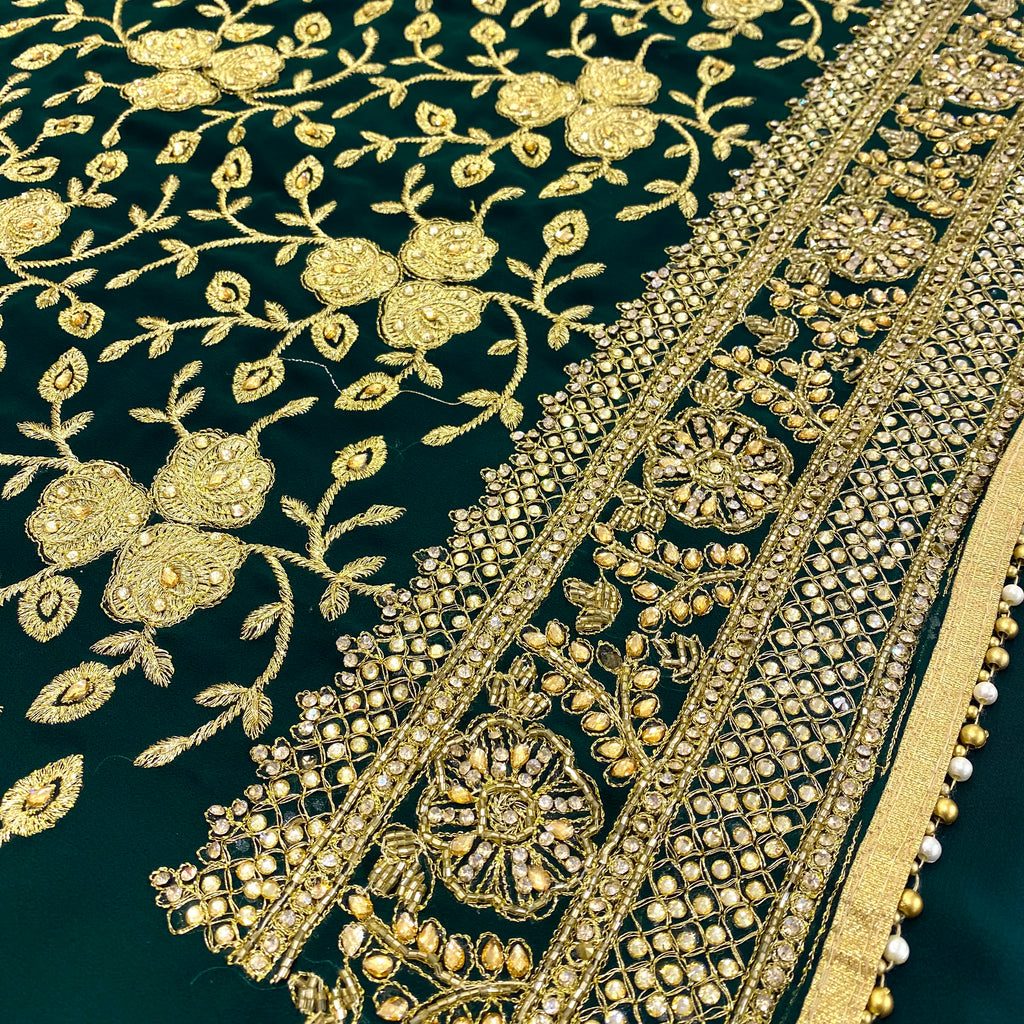 Unstitched Soft Georgette Suit (D68)