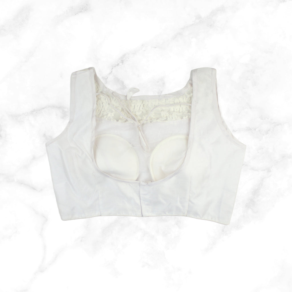 RAAS | OFF WHITE LACE BLOUSE