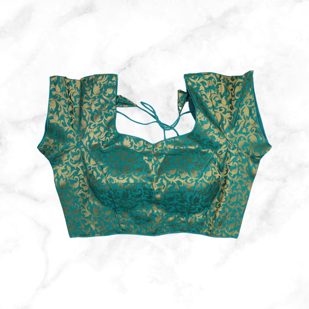 IVY | Jade Banarsi Blouse