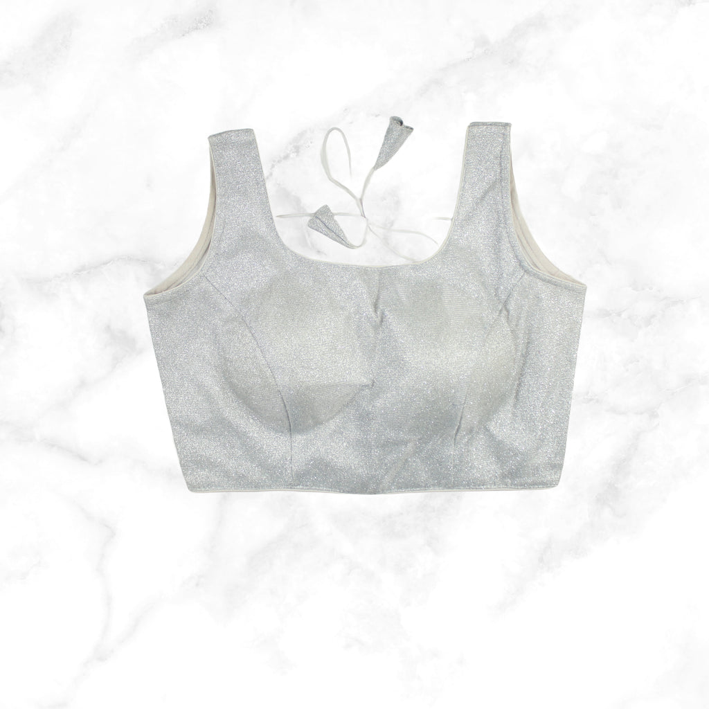 MOONLIGHT | SILVER SHIMMER BLOUSE