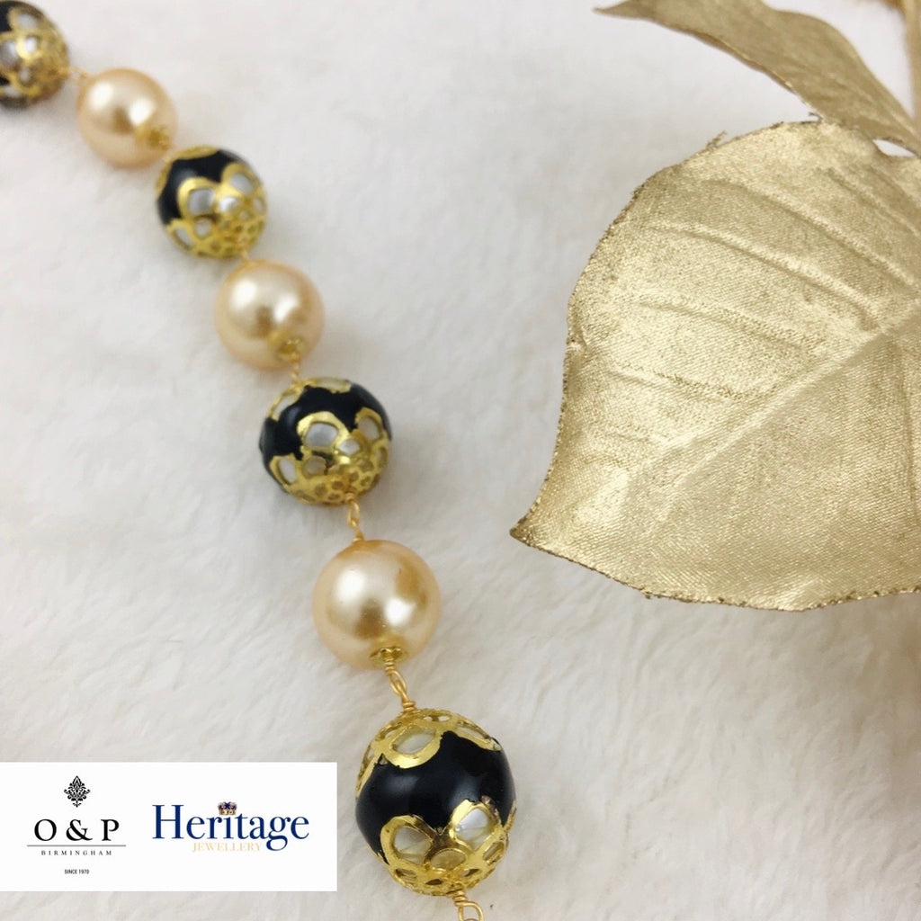 Pearl Beaded Set
