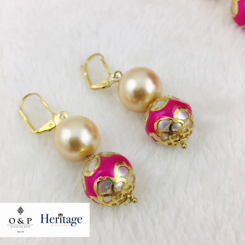 Pearl Beaded Set
