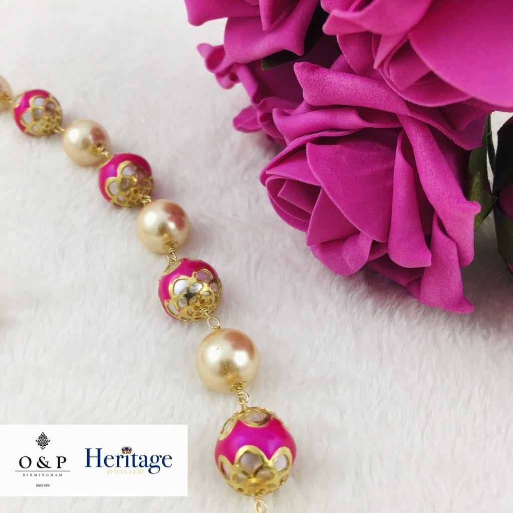 Pearl Beaded Set
