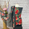 Floral Crepe Print Suit (A62)