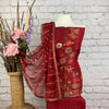 Soft Ornate Floral Benarsi Suit (D28)
