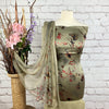 Digital Catonic Floral Print Suit
