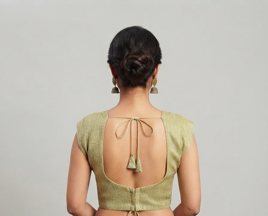 GOLD  | SHIMMER  | BLOUSE
