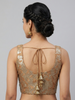 GOLD | SEQUIN|NET | BLOUSE