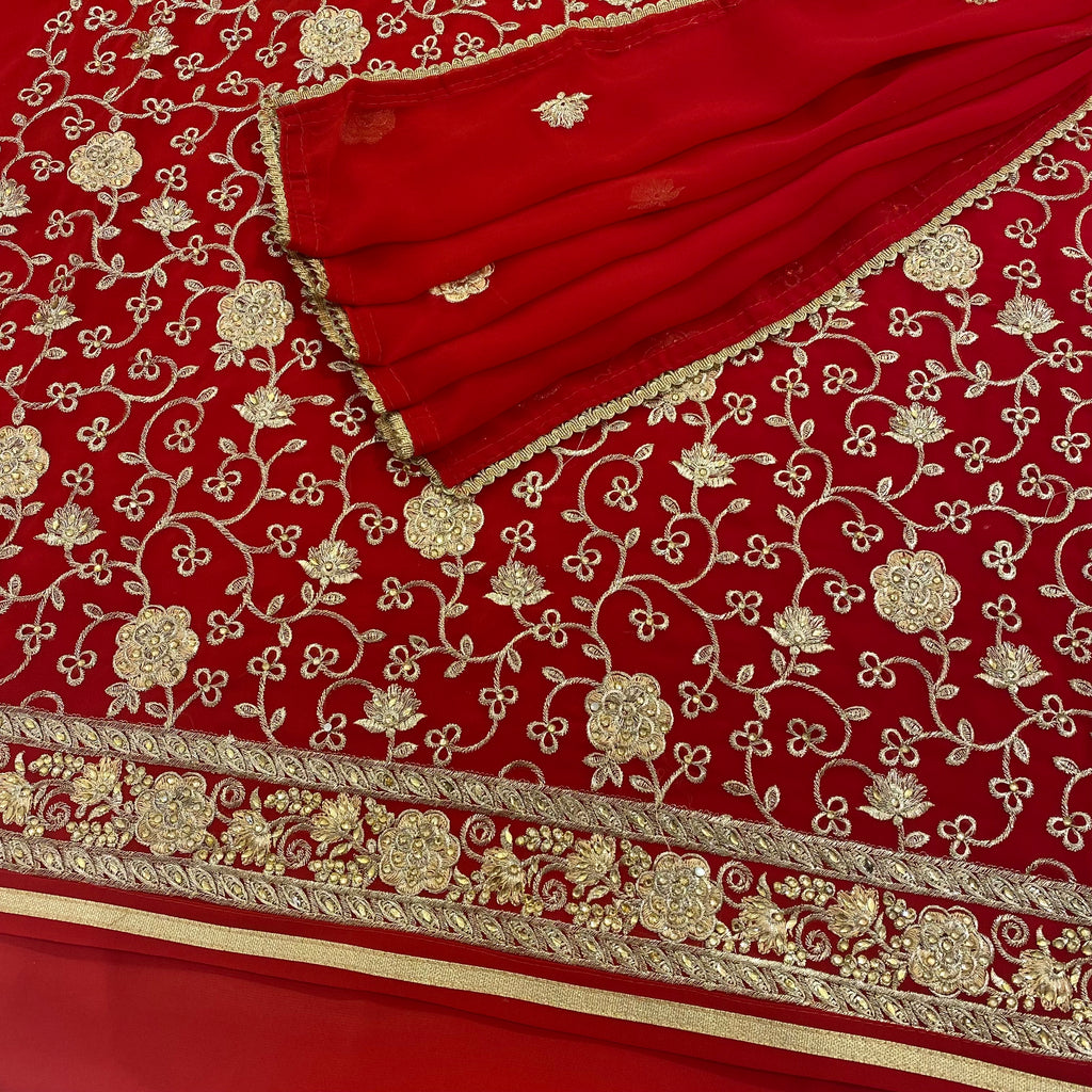 Unstitched Soft Georgette Suit