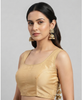 ALIA | PEACH TAFFETA SILK | BLOUSE