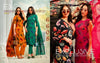 Designer Vaishali Floral Crepe Print Suit